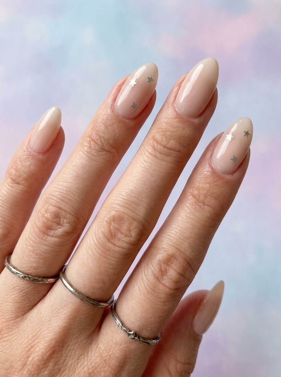 Star Accent Nails als Y2K Nails Inspiration 2026